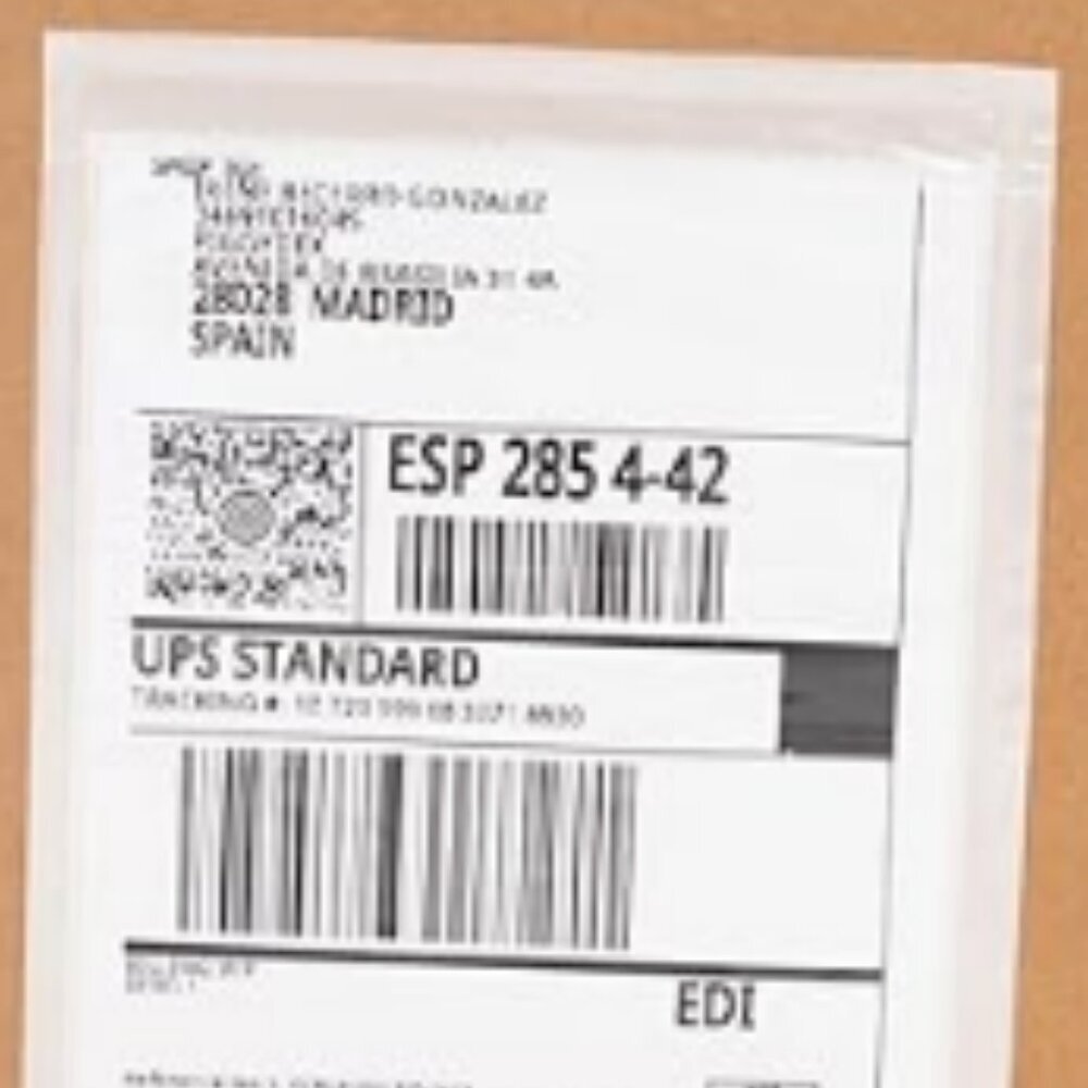 25 Clear Packing List / Invoice Envelopes – Self Adhesive